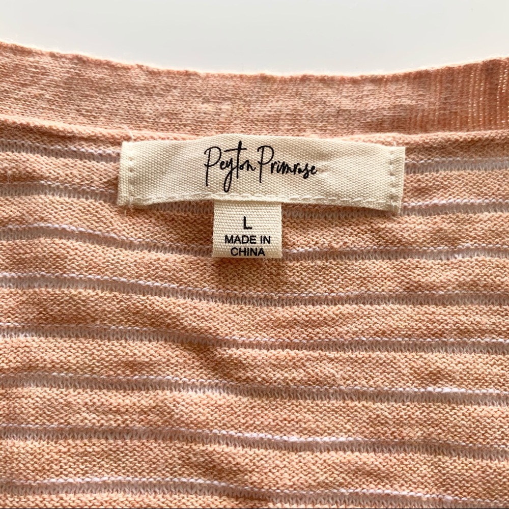 🌸New🌸 Peyton Primrose Open Front Cardigan L NWT - Picture 2 of 6